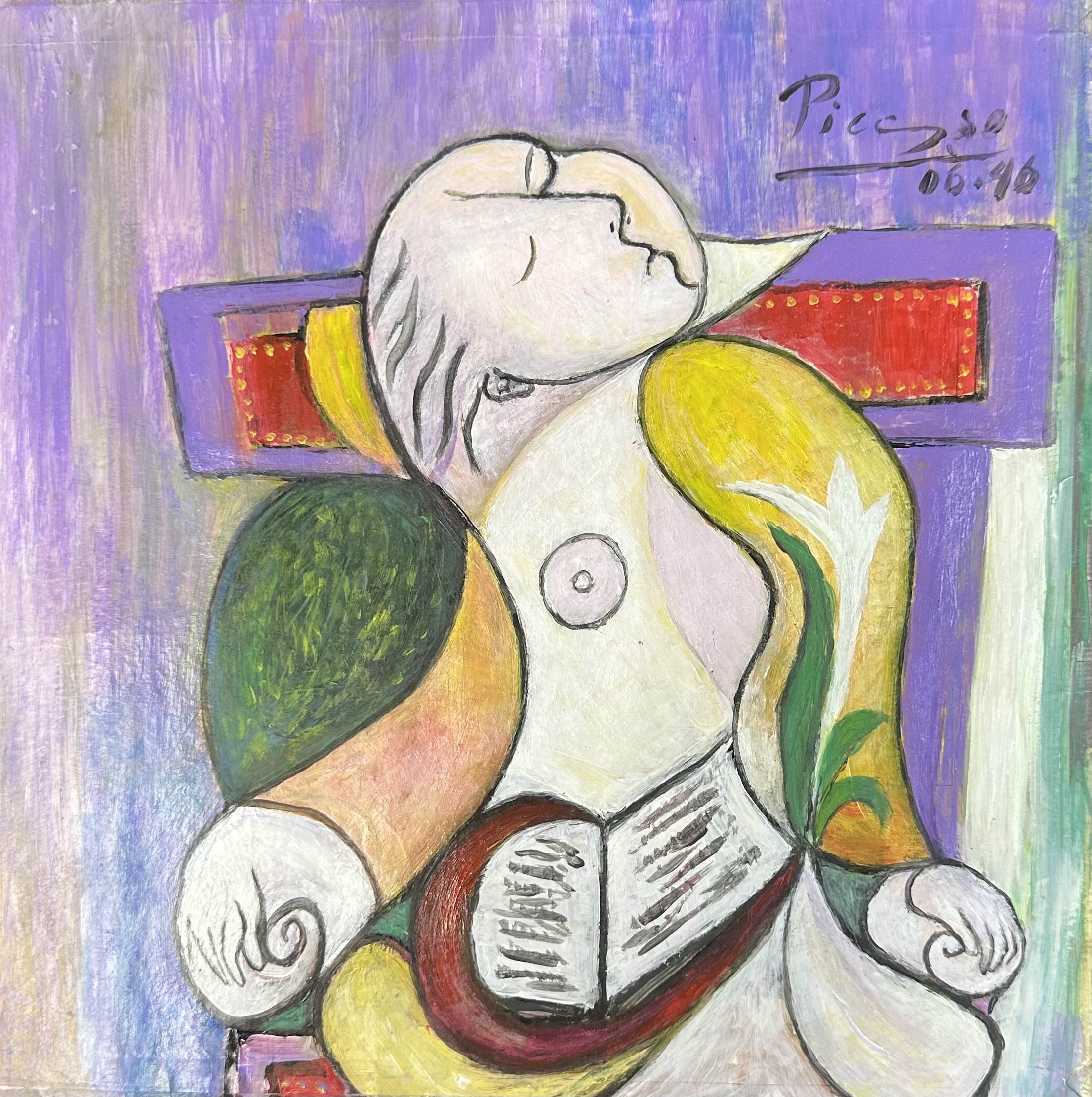 La Lecture II, 1946 by Pablo Picasso