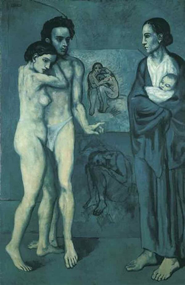 La Vie, 1903 by Pablo Picasso