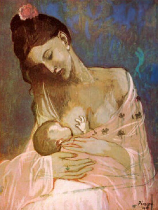 Maternity, 1909 by Pablo Picasso