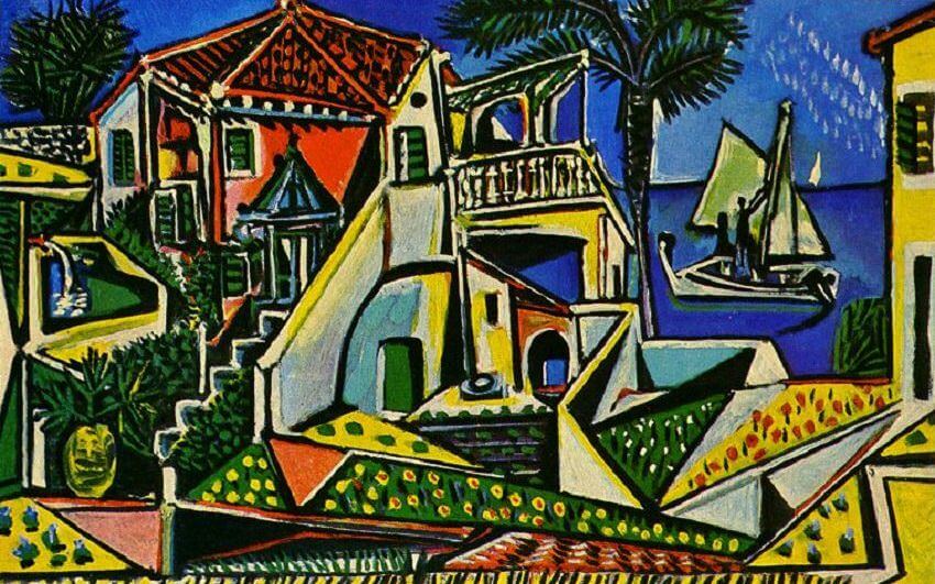 Mediterranean Landscape, 1953 by Pablo Picasso