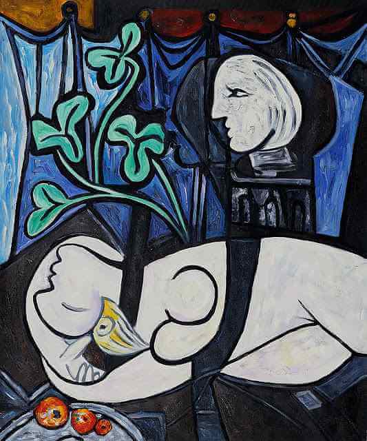 Nude, Green Leaves and Bust, 1932 by Pablo Picasso