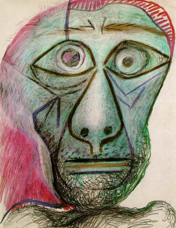 Self Portrait, 1971 by Pablo Picasso