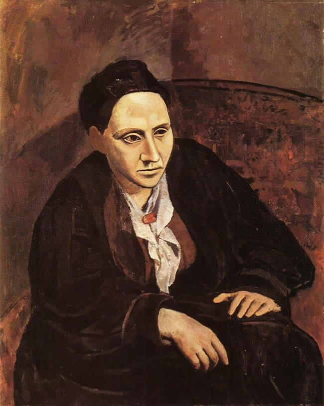 Portrait of Gertrude Stein, 1905 by Pablo Picasso