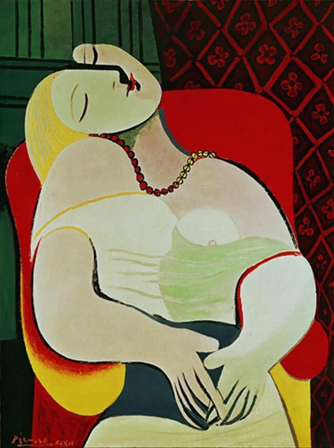 The Dream, 1932 by Pablo Picasso